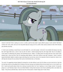 Size: 854x960 | Tagged: safe, edit, screencap, marble pie, pony, hearthbreakers, spoiler:comic, author:shadowwriter45, episode idea, equestria daily, fanfic idea, season 10, soapbox