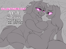 Size: 1134x843 | Tagged: safe, artist:dolorosacake, earth pony, advertisement, auction, auction open, bid, commission, female, male, paypal, romantic, straight, ych example, your character here