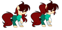 Size: 1920x942 | Tagged: safe, artist:nighty-drawz, oc, oc:noah, earth pony, pony, clothes, male, simple background, solo, stallion, transparent background