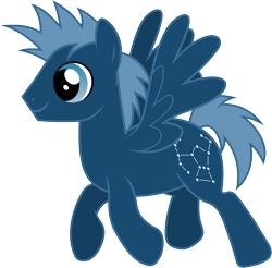 Size: 6140x6050 | Tagged: safe, artist:90sigma, derpibooru import, star hunter, pegasus, pony, hurricane fluttershy, .svg available, absurd resolution, background pony, constellation, male, orion (constellation), simple background, solo, spread wings, stallion, transparent background, vector, wings