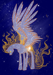 Size: 2346x3340 | Tagged: safe, artist:whitewing1, oc, oc:sun burst, pegasus, pony, high res, male, solo, stallion