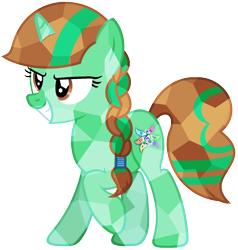 Size: 1446x1522 | Tagged: safe, artist:diamond-chiva, derpibooru import, oc, oc only, oc:muse script, crystal pony, pony, unicorn, crystallized, female, mare, simple background, solo, transparent background