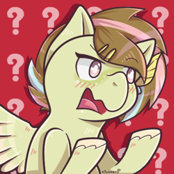 Size: 500x500 | Tagged: safe, artist:kingkero, oc, oc:pastel cream, pony, solo