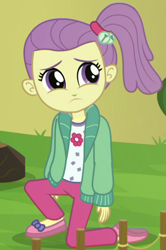 Size: 476x718 | Tagged: safe, screencap, lily pad (equestria girls), better together, equestria girls, spring breakdown, cropped, sad