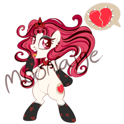 Size: 1000x1000 | Tagged: safe, artist:peachesandcreamated, oc, oc only, earth pony, pony, bipedal, clothes, earth pony oc, female, heart eyes, heartbreak, mare, open mouth, simple background, socks, solo, transparent background, watermark, wingding eyes