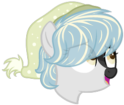 Size: 868x735 | Tagged: safe, artist:rerorir, oc, pony, base used, bust, female, filly, hat, portrait, simple background, solo, transparent background