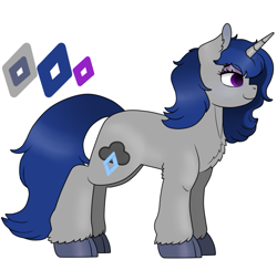 Size: 741x698 | Tagged: safe, artist:69beas, oc, oc only, oc:gale thundercloud, pony, unicorn, reference sheet, solo