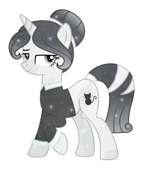 Size: 2209x2649 | Tagged: safe, artist:darbypop1, oc, oc only, oc:friday the 13th, crystal pony, pony, unicorn, crystallized, female, mare, simple background, solo, transparent background