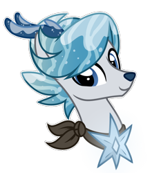 Size: 800x922 | Tagged: safe, artist:crystal-tranquility, deer pony, original species, pond pony, pony, bust, male, ponified, portrait, simple background, solo, the little drummer boy, transparent background