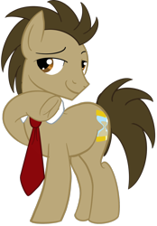 Size: 1280x1837 | Tagged: safe, artist:sixes&sevens, derpibooru import, doctor whooves, earth pony, pony, doctor who, hazel eyes, male, necktie, simple background, solo, tenth doctor, transparent background