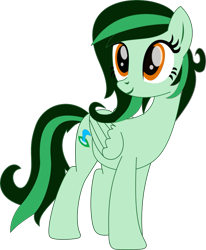 Size: 951x1153 | Tagged: safe, artist:rd4590, oc, oc only, oc:eden shallowleaf, pegasus, pony, base used, simple background, smiling, solo, transparent background