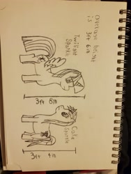 Size: 3024x4032 | Tagged: safe, artist:minecake, twilight sparkle, twilight sparkle (alicorn), oc, oc:cake sparkle, alicorn, pony, reference, sideways image, sketch, traditional art