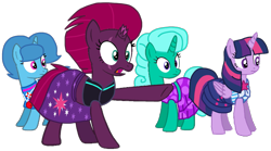 Size: 1865x1035 | Tagged: safe, artist:徐詩珮, fizzlepop berrytwist, glitter drops, spring rain, tempest shadow, twilight sparkle, twilight sparkle (alicorn), alicorn, unicorn, series:sprglitemplight diary, series:sprglitemplight life jacket days, series:springshadowdrops diary, series:springshadowdrops life jacket days, alternate universe, base used, bisexual, broken horn, clothes, cute, equestria girls outfit, female, glitterbetes, glitterlight, glittershadow, horn, lesbian, lifeguard, lifeguard spring rain, polyamory, shipping, simple background, sprglitemplight, springbetes, springdrops, springlight, springshadow, springshadowdrops, swimsuit, tempestbetes, tempestlight, transparent background