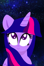 Size: 600x880 | Tagged: safe, artist:katya, twilight sparkle, twilight sparkle (alicorn), alicorn, pony, solo