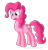 Size: 541x558 | Tagged: safe, artist:kurus22, pinkie pie, earth pony, pony, simple background, solo, transparent background