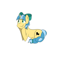 Size: 3000x3000 | Tagged: safe, artist:jay-551, oc, oc only, oc:ducky ink, unicorn, head in hooves, simple background, solo, transparent background