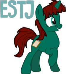 Size: 3000x3000 | Tagged: safe, artist:green-viper, pony, estj, mbti, myers-briggs, ponified, simple background, transparent background