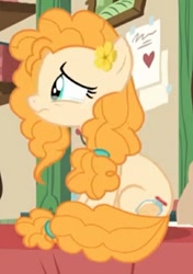 Size: 535x761 | Tagged: safe, screencap, pear butter, pony, the perfect pear, cropped, crying, solo