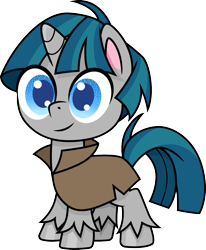 Size: 811x986 | Tagged: safe, artist:cloudyglow, stygian, pony, unicorn, my little pony: pony life, cute, looking at you, male, simple background, solo, stallion, stygianbetes, transparent background