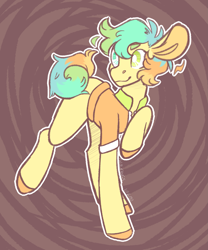 Size: 1799x2160 | Tagged: safe, artist:connorbal, oc, oc:static, earth pony, pony, male, solo, stallion