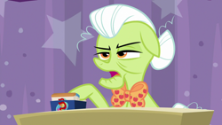 Size: 1920x1080 | Tagged: safe, derpibooru import, screencap, granny smith, a trivial pursuit, solo