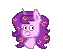 Size: 63x56 | Tagged: safe, artist:hunterthewastelander, oc, oc only, oc:affinity heart, pony, unicorn, bust, female, horn, mare, pixel art, simple background, solo, transparent background, unicorn oc