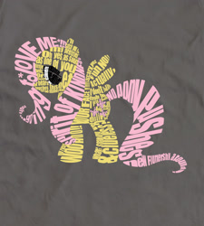 Size: 1160x1290 | Tagged: safe, artist:samoht-lion, fluttershy, pegasus, pony, female, mare, solo, t shirt design, text