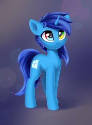 Size: 2200x3000 | Tagged: safe, artist:ifmsoul, oc, oc:windows, pony, ponified, windows, windows 8