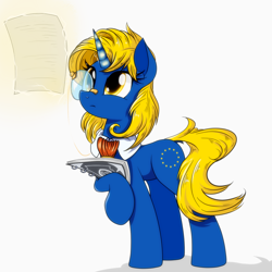 Size: 1200x1200 | Tagged: safe, artist:ruhisu, derpibooru import, pony, european union, ponified