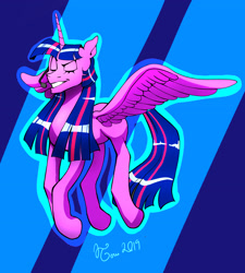 Size: 3024x3360 | Tagged: safe, artist:teruterubozu1, twilight sparkle, twilight sparkle (alicorn), alicorn, pony, earpiece, eyes closed, microphone, solo