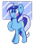 Size: 845x1087 | Tagged: safe, artist:bubaiuv, derpibooru import, minuette, pony, unicorn, blushing, chest fluff, colored pupils, cute, ear fluff, female, mare, minubetes, raised hoof, solo