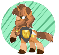 Size: 1024x957 | Tagged: safe, artist:yourrdazzle, oc, hybrid, original species, magical gay spawn, male, offspring, parent:prince rutherford, parent:sunburst, solo, yakony