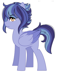 Size: 1280x1502 | Tagged: safe, artist:rosebuddity, oc, oc:starstorm, pegasus, pony, female, magical lesbian spawn, mare, offspring, parent:sunset shimmer, parent:twilight sparkle, parents:sunsetsparkle, simple background, solo, transparent background