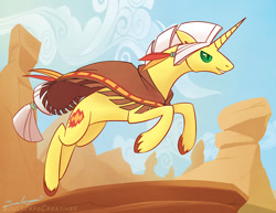 Size: 900x696 | Tagged: safe, artist:soulscapecreatives, oc, oc:racing diamond, pony, unicorn, cloak, clothes, solo