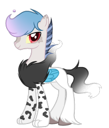 Size: 1073x1257 | Tagged: safe, artist:sweet-psycho-uwu, oc, oc only, hybrid, interspecies offspring, male, offspring, parent:discord, parent:princess celestia, parents:dislestia, simple background, solo, transparent background