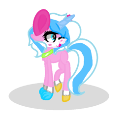 Size: 638x628 | Tagged: safe, artist:mashalolpony, hybrid, pony, cat paws, lego, ponified, the lego movie, unikitty, unikitty! (tv series)