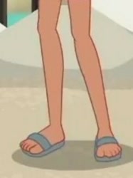 Size: 720x964 | Tagged: safe, derpibooru import, screencap, timber spruce, better together, equestria girls, turf war, cropped, feet, legs, lifeguard, lifeguard timber, male, male feet, pictures of legs, sandals, toes