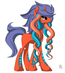 Size: 7361x8290 | Tagged: safe, artist:projectblastart, oc, pony, crossover, deoxys, pokémon, ponified, simple background, solo, transparent background