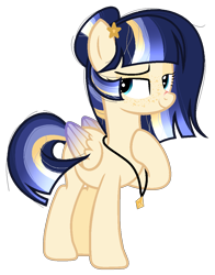 Size: 844x1078 | Tagged: safe, artist:sweet-psycho-uwu, oc, oc only, pegasus, pony, base used, female, mare, offspring, parent:flash sentry, parent:twilight sparkle, parents:flashlight, simple background, solo, transparent background