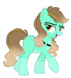 Size: 990x1086 | Tagged: safe, artist:sweet-psycho-uwu, oc, oc only, earth pony, pony, female, mare, offspring, parent:applejack, parent:caramel, parents:carajack, simple background, solo, transparent background