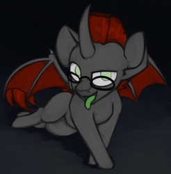 Size: 1360x1382 | Tagged: safe, artist:marsminer, oc, oc only, oc:cloudburst, pony, glasses, solo, tartari