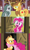 Size: 1280x2160 | Tagged: safe, edit, edited screencap, screencap, applejack, braeburn, marble pie, pinkie pie, earth pony, pony, pinkie apple pie, barn, braeble, caption, confused, cousins, excited, female, hat, hug, huh, looking at each other, male, mare, pinkie logic, reaction, shipper on deck, shipper pie, shipping, shipping fuel, smiling, straight