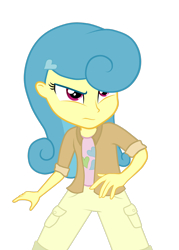 Size: 1280x1792 | Tagged: safe, artist:vicakukac200, lemon hearts, equestria girls, clothes, equestria girls-ified, female, jacket, shirt, shorts, simple background, solo, t-shirt, transparent background