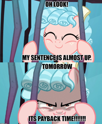 Size: 1140x1392 | Tagged: safe, edited screencap, screencap, cozy glow, pegasus, pony, school raze, season 9, spoiler:s09, 2019, comic, countdown, crazy smile, evil, female, filly, grammar error, meme, screencap comic, season 9 countdown, smiling, smirk, wanna be friends?