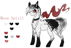 Size: 858x580 | Tagged: safe, artist:lunawolf28, derpibooru import, oc, oc:moon spirit, pony, unicorn, female, mare, reference sheet, simple background, solo, transparent background