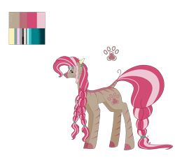 Size: 5952x5385 | Tagged: safe, artist:moonlight0shadow0, oc, oc only, oc:umasa, zebra, bandana, ear piercing, earring, feather, female, freckles, jewelry, multicolored hair, piercing, reference sheet, simple background, solo, stethoscope, transparent background, zebra oc