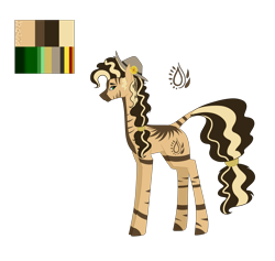 Size: 5669x5385 | Tagged: safe, artist:moonlight0shadow0, oc, oc only, oc:acacia (zebra), zebra, cowboy hat, female, flower, freckles, hat, multicolored hair, quadrupedal, reference sheet, simple background, solo, transparent background, zebra oc