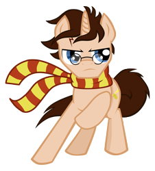 Size: 4488x4961 | Tagged: safe, artist:zackira, pony, crossover, harry potter, ponified, simple background, solo, transparent background