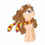 Size: 5315x5315 | Tagged: safe, artist:zackira, pony, crossover, feminism, harry potter, hermione granger, ponified, scarf, simple background, solo, transparent background