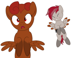 Size: 3047x2471 | Tagged: safe, artist:waveywaves, oc, oc only, oc:chamber, oc:firefly, pony, electric razor, shocked